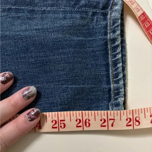 Citizens of Humanity Low Rise Straight Leg Jeans Women’s Size 30 Blue Denim - Picture 5 of 8
